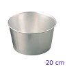 STAMPO PANETTONE ALLUMINIO ALTO CM 20