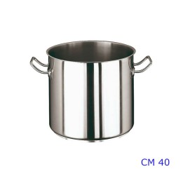 PENTOLA ALTA INOX 2/M CM 40 SERIE 2000