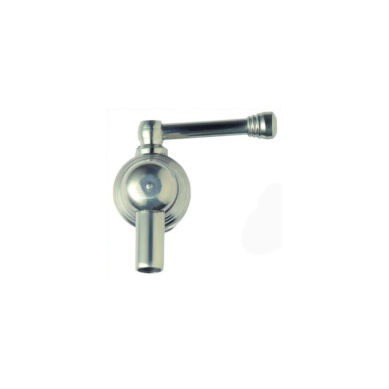 RUBINETTO INOX 1" CON BECCUCCIO SALVAGOCCIA