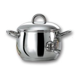 PENTOLA INOX ANITA C/C CM 24