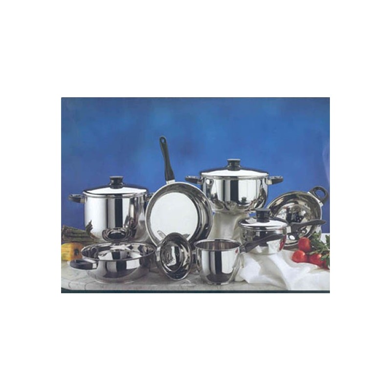 PENTOLA INOX FLORA C/C CM 26