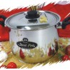 PENTOLA INOX TRIPLO FONDO STEELPAN C/C CM 26