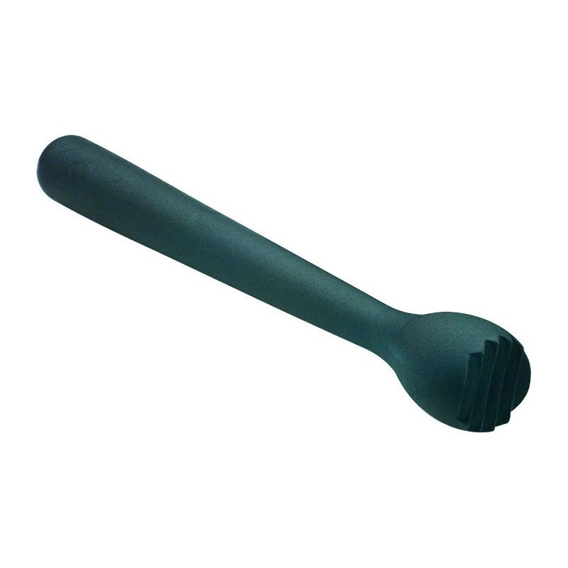 PESTELLO COCKTAIL IN POLIPROPILENE RIGATO NERO CM 21,5