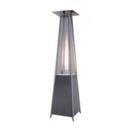 STUFA PIRAMIDE A GAS GPL 13 KW NERO - XONE