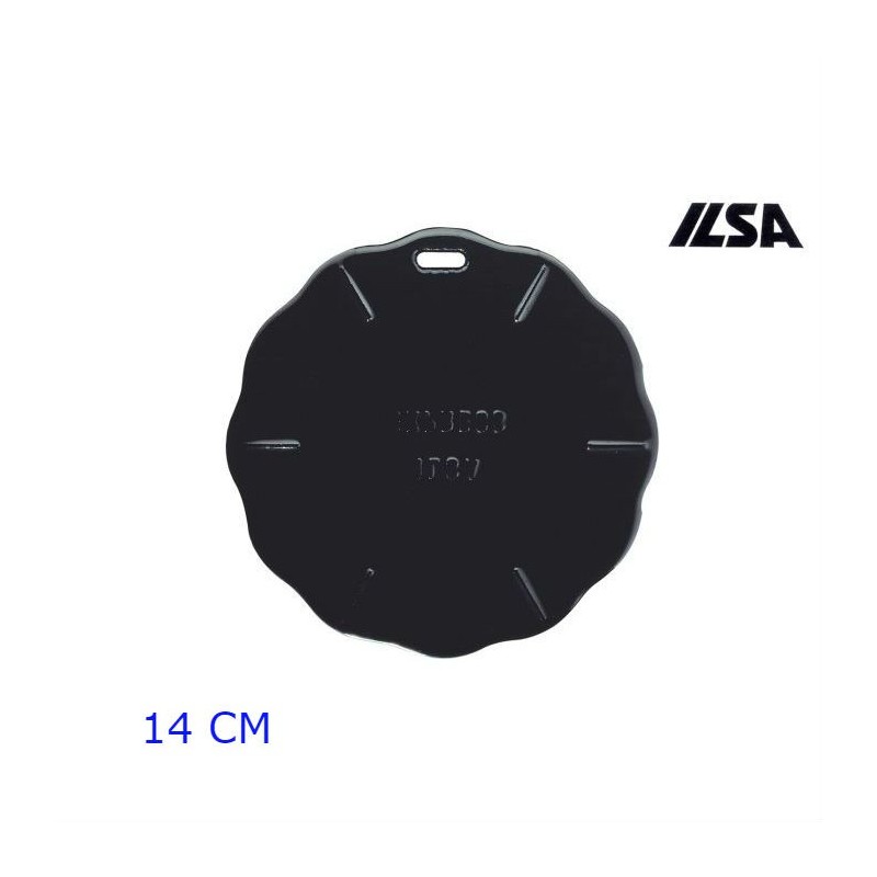 PIASTRA DISCO SPARGIFIAMMA RADIANTE IN GHISA SMALTATA CM 14 ILSA