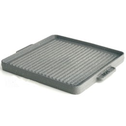 Bistecchiera in ghisa maxi per fornello gas cm 40x40
