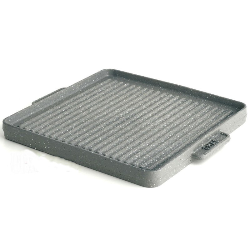 Bistecchiera in ghisa maxi per fornello gas cm 40x40