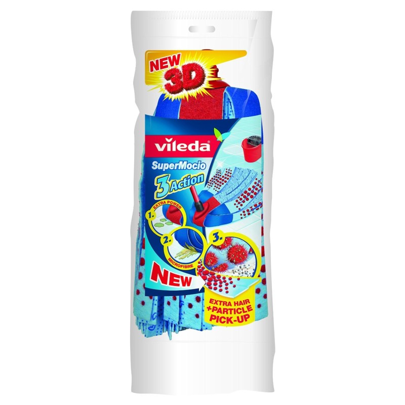 SUPERMOCIO FIOCCO 3 ACTION RICAMBIO VILEDA