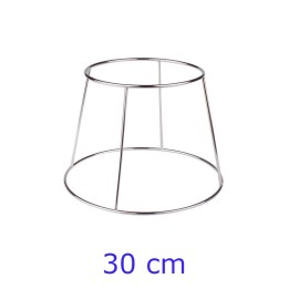 SUPPORTO VASSOIO ACCIAIO CROMATO CM 30-40