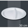 PIATTO ANTIPASTIERA BIS CM 30 NAPOLI BIANCO