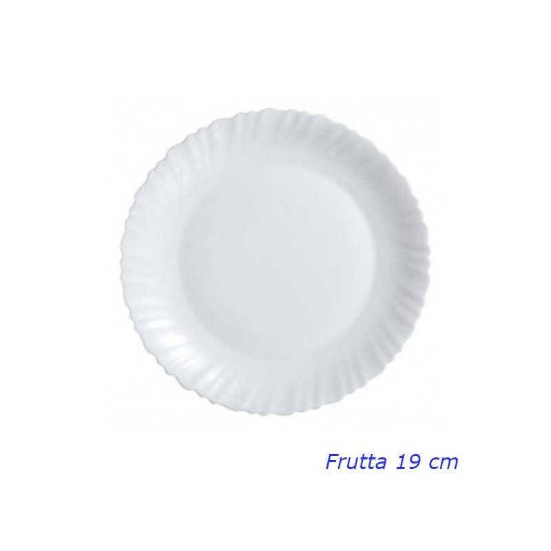 PIATTO ARCOPAL FESTON BIANCO FRUTTA CM 19 LUMINARC