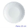PIATTO ARCOPAL FESTON BIANCO PIANO CM 25 LUMINARC