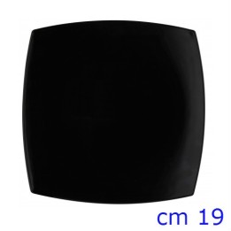 PIATTO ARCOPAL QUADRATO FRUTTA CM 19 NERO LUMINARC