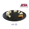 PIATTO BUFFET ARDESIA ROTONDA CM 33