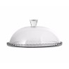 PIATTO IN VETRO PORTA DOLCI MOD. PATISSERIE CM 32 CON COPERCHIO