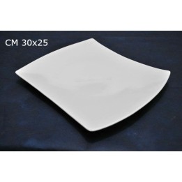 PIATTO SATURNIA TOKIO RETTANGOLARE SAGOMATO CM 30x25