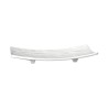 PIATTO SUSHI RETTANGOLARE MELAMINA CM 22x12 BIANCO