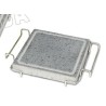 PIETRA LAVICA QUADRA CON STAND CM 21x21