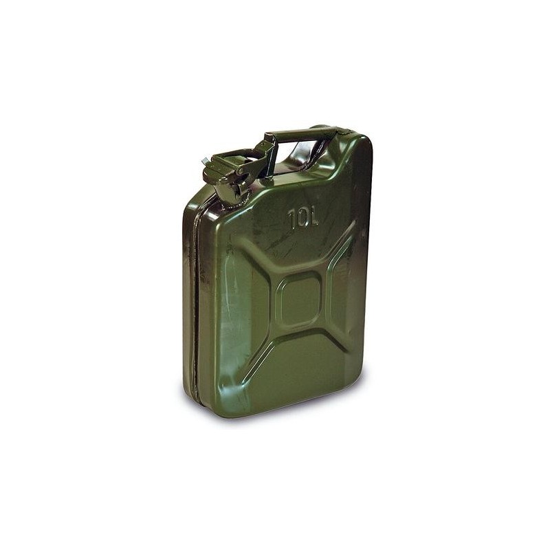 TANICA METALLO PER BENZINA Lt 10 VERDE