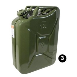 TANICA METALLO PER BENZINA Lt 20 VERDE