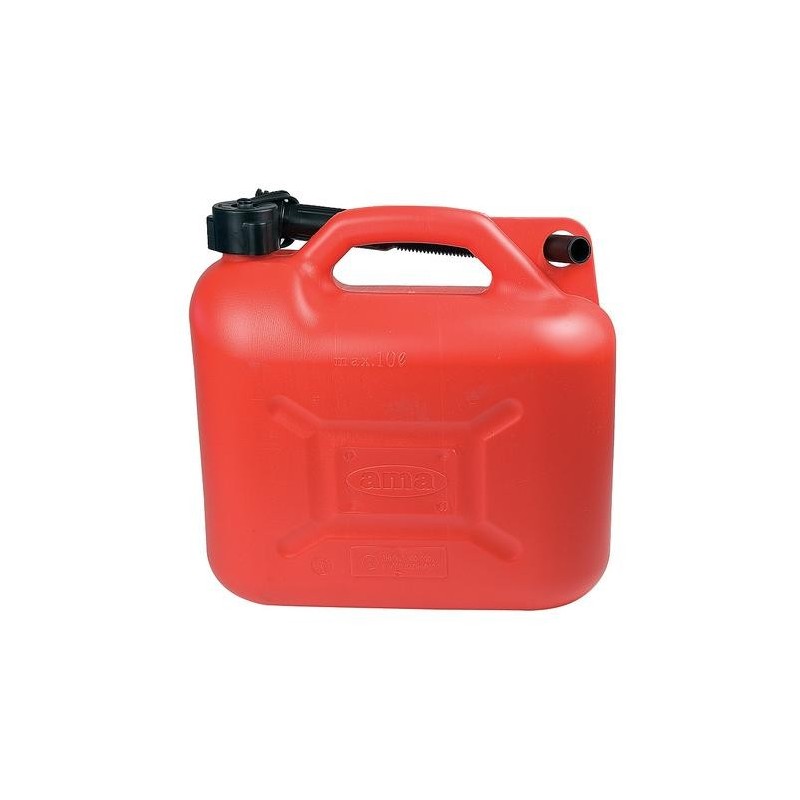 TANICA PER BENZINA IN PLASTICA LT 5 ROSSA