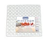 Tappeto doccia antiscivolo Bama Massage bianco 53x53 cm