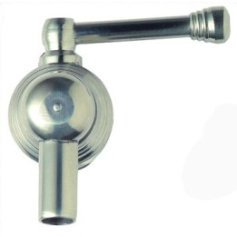 RUBINETTO INOX 3/8'' CON BECCUCCIO SALVAGOCCIA