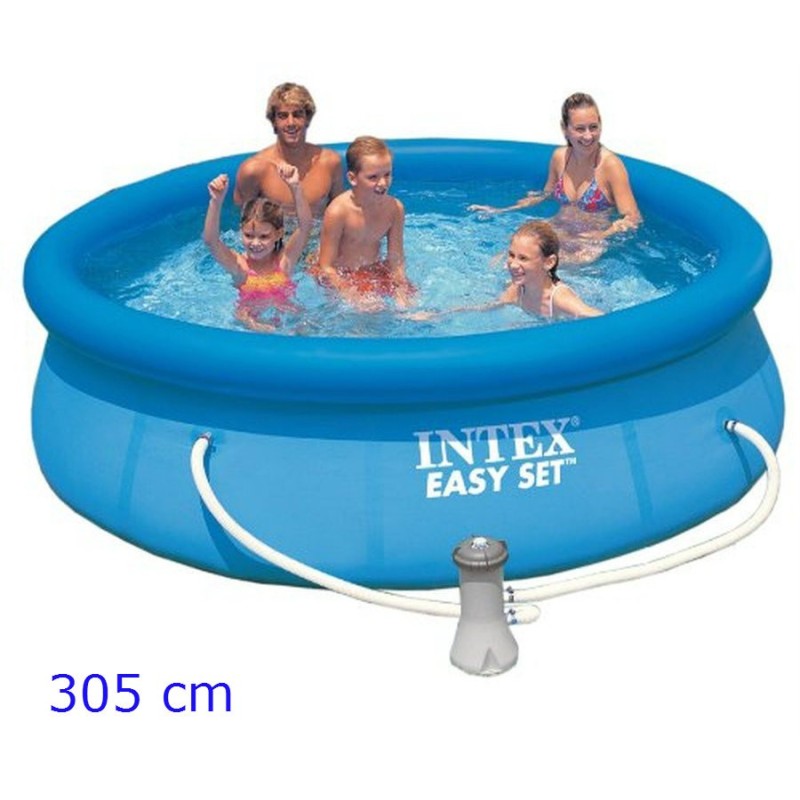 PISCINA PORTANTE EASY SET ROTONDA CM 305x76 CON POMPA INTEX 56922