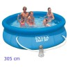 PISCINA PORTANTE EASY SET ROTONDA CM 305x76 CON POMPA INTEX 56922