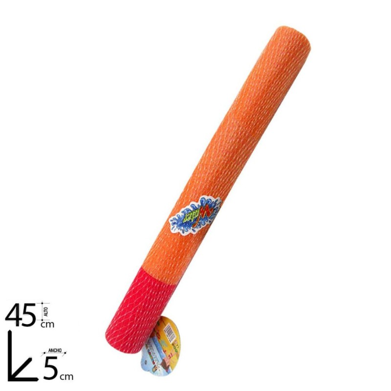 PISTOLA CANNONE SPARA ACQUA A TUBO IN SPUGNA CM 45