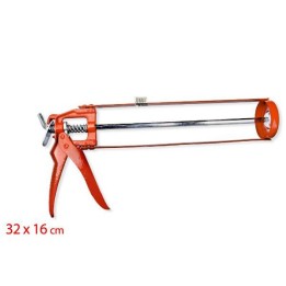 PISTOLA PER SILICONE IN METALLO VERNICIATA