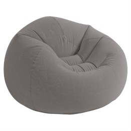 Sedia poltrona gonfiabile colore Grigio - Intex