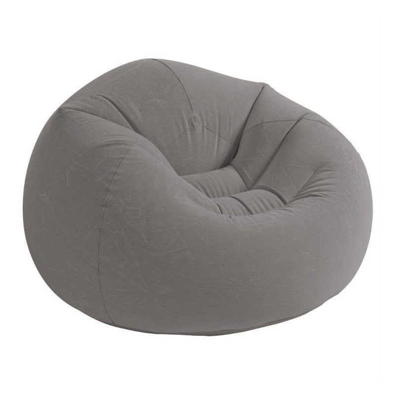 Sedia poltrona gonfiabile colore Grigio - Intex