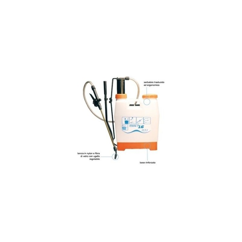 POMPA A SPALLA DIANA 12 LT IN PLASTICA