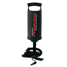 POMPA GONFIATORE A MANO MEDIA DOPPIO EFFETTO 36 CM