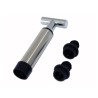 POMPA SALVA VINO INOX + 2 TAPPI