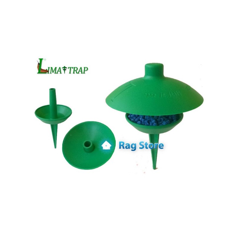 Lima-trap porta esca per lumachicida 10 pz