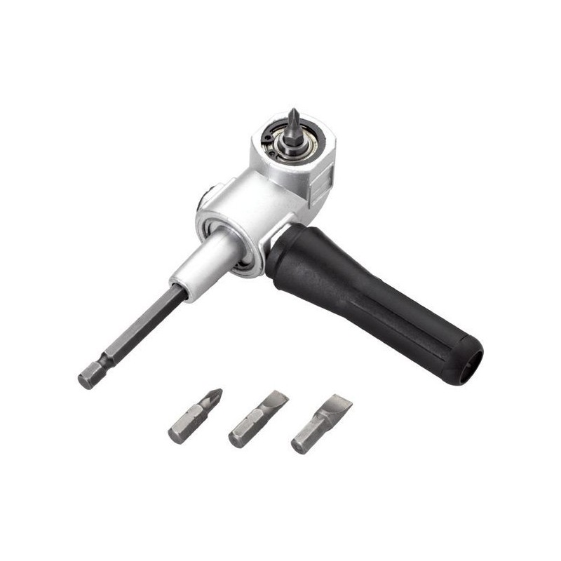 PORTA INSERTO AD ANGOLO 90° CON ATTACCO 1/4"