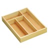 PORTA POSATE IN LEGNO CM 26x33 COLORE NATURALE