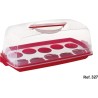 PORTAPANE E DOLCI OASI RETTANGOLARE CM 32x15x12