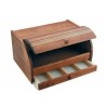 PORTAPANE IN LEGNO C/CASSETTO
