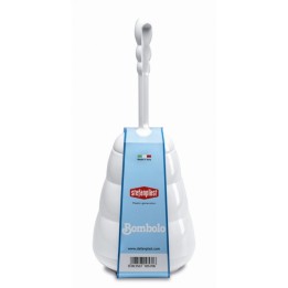 PORTASCOPINO WC BOMBOLO BIANCO