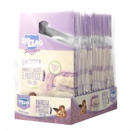 PROFUMATORE ARMADI E CASSETTI ZIGZAG SALVAABITI CANFORA E LAVANDA