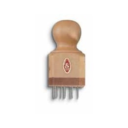 PUNGISALAME INOX MANICO LEGNO