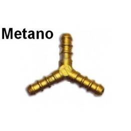 RACCORDO A 3 VIE PER GAS METANO