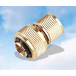 RACCORDO AUTOMATICO STOP OTTONE 3/4"