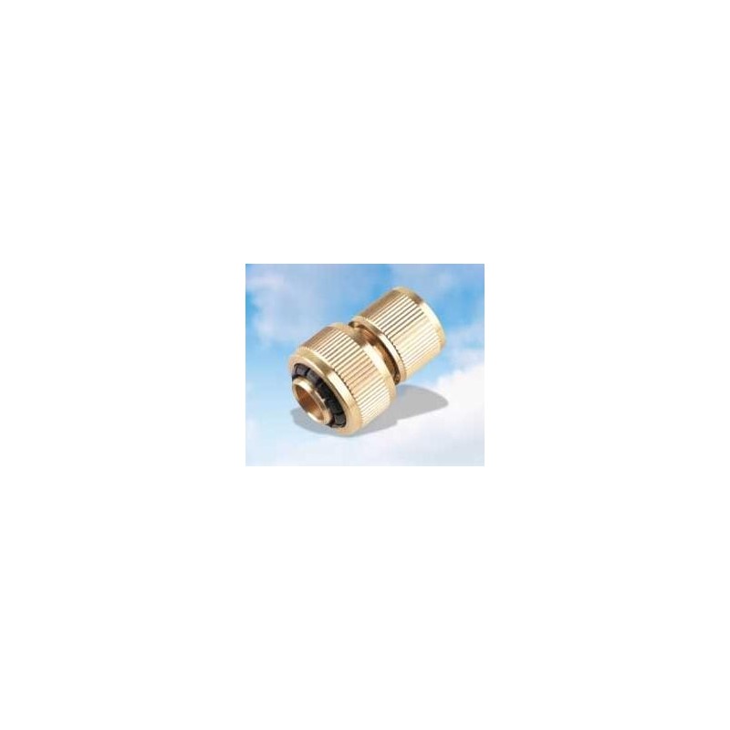 RACCORDO AUTOMATICO STOP OTTONE 3/4"