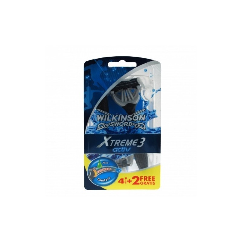 RASOIO WILKINSON EXTREEM3 ACTIV Pz 4+2