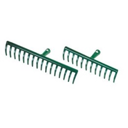 RASTRELLO ACCIAIO VERNICIATO 12 DENTI