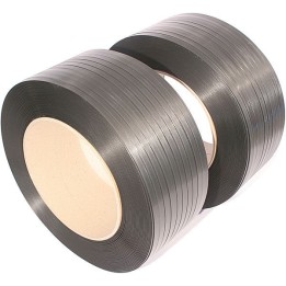 REGGIA IN POLIPROPILENE LARG. 15 MM x 1500 Mt SPES. 0,8 NERA